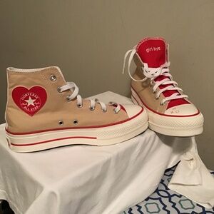 🔥Converse All Star, new cond. see photos, size men’s 7, women’s size 9🔥🔥